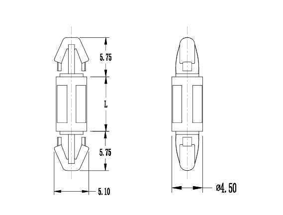 PC板间隔柱 LCB-10